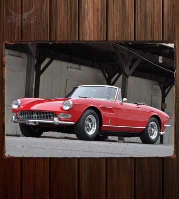 Металлическая табличка Ferrari 275 GTS Spider